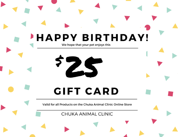Picture of Birthday Gift Card - $25
